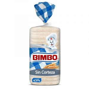 Pan Bimbo Sin Corteza 450 Grs