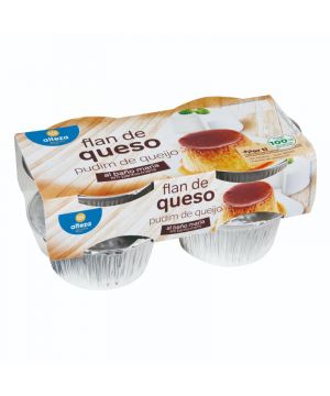 Flan Alteza Queso Pack 4 Unds X 100 Grs