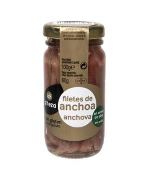 Filete Anchoa Alteza Aceite Oliva Frc 100 Gr., 60 Gr. P.e.