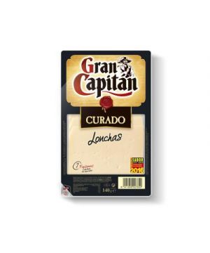 Queso Gran Capitan Curado Lonchas 140 Grs