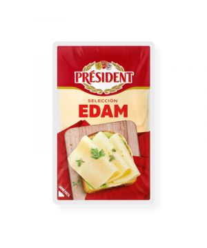 Queso Edam President Lonchas 100 Grs.