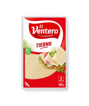 Queso Tierno El Ventero Lonchas 160 Grs