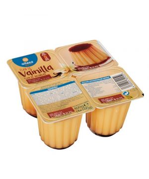 Flan Alteza Vainilla Pack 4 Unds X 100 Grs