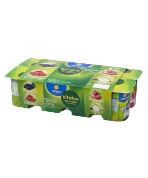 Yogur Alteza Bifidus 2Fresa-2Pera-2Ciruela-2Fr.rojos P8X125G