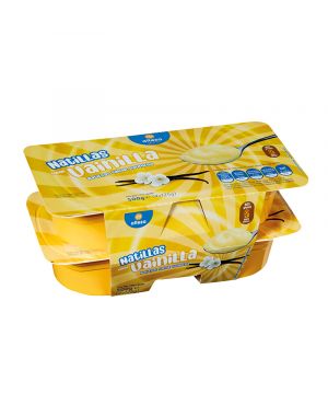 Natilla Alteza Sabor Vainilla Pack 4 Unds X 125 Grs