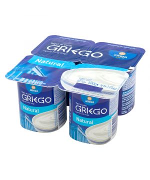 Yogur Alteza Griego Natural P-4x125 Grs