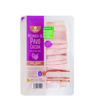 Pechuga De Pavo Alteza Reducida En Sal Finas Lonchas 150 Grs