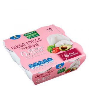 Queso Alteza Fresco Tipo Burgos 0%M.g.pack 4 Unds X 62,5 Grs