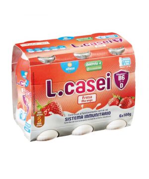 Yogur Alteza L-casei Fresa Pack 6 X 100 Gr.