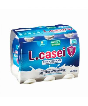 Yogur Alteza L-Casei Natural Azucarado Pack 6 X 100 Gr.