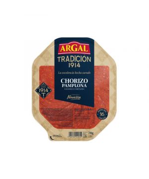 Chorizo Pamplona Argal Plato 70 Grs
