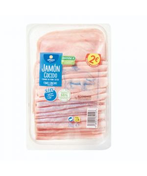 Jamon Cocido Alteza Finas Lonchas 260 Grs