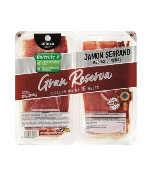 Jamon Alteza Serrano Gran Reserva 15 Meses 2X100 Grs.