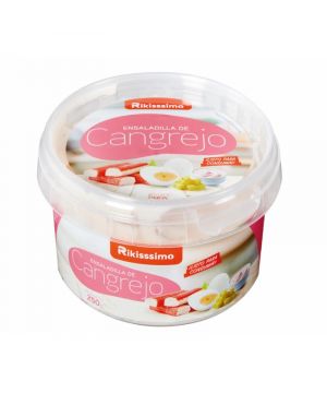 Ensaladilla Rikisssimo Cangrejo Refrigerada 250 Grs.