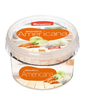 Ensaladilla Rikisssimo Americana Refrigerada 250 Grs.