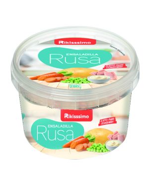 Ensaladilla Rikisssimo Rusa Refrigerada 250 Grs.