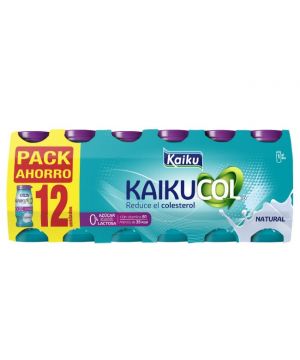 Yogur Kaikucol Zero Natural 12X65 Ml.