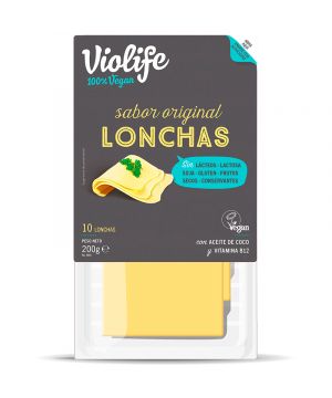 Violife Lonchas Vegan Sabor Priginal 200 Grs.