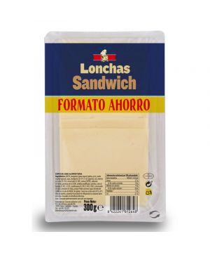 Sandwich Lonchas 300 Grs.