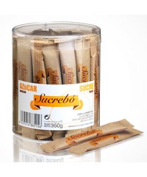 Azucar Sucrebo Moreno Sticks 350 Grs.