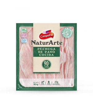 Pechuga De Pavo 90% Naturarte Campofrio Lonchas 90 Grs.