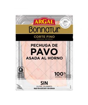 Pechuga De Pavo Asada Bonnatur Argal Lonchas 100 Grs.