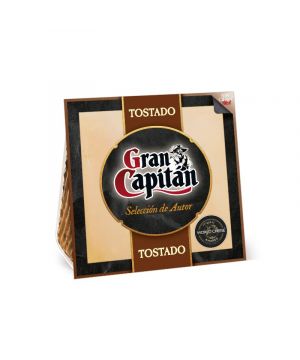 Queso Curado Mezcla Tostado Gran Capitan Cuña 200 Grs