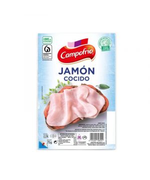 Jamon Cocido Campofrio Lonchas 75 Grs