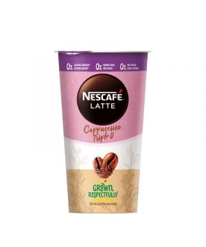 Cafe Nescafe Latte Cappuccino Zero Sin Lactosa 205 Ml.