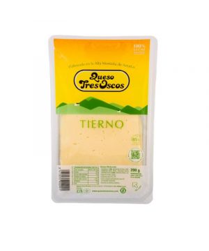 Queso Tres Oscos Lonchas Tierno 200 Grs