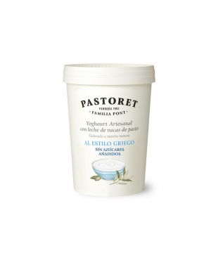 Yogur Pastoret Griego Sin Azucar Añadida 500 Grs.