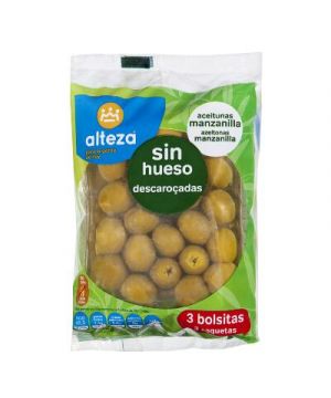 Aceituna Alteza Manzan.s/hueso 3 Bols. 480 Grs, 210 Grs P.e.