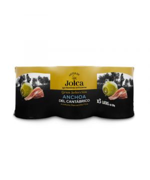 Aceituna Jolca Relle.anchoa Cantabrico P 3 X 50 Grs.
