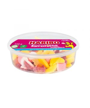 Regaliz Haribo Red White 500 Grs