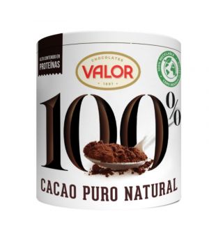 Cacao Valor Puro Natural 100% 250 Grs