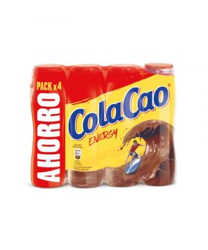 Batido Cacao Cola Cao Energy Pack 4 Unds X 188 Ml.
