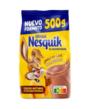 Cacao Nesquik Soluble Bolsa 500 Grs.