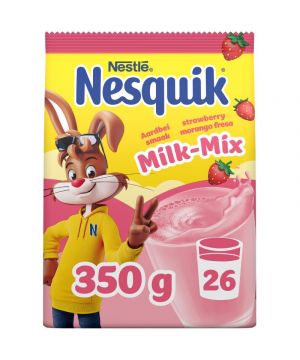 Cacao Nesquik Fresa Bolsa 350 Grs