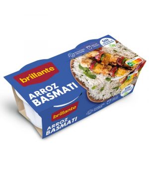 Arroz Brillante Basmati Guarnicion Pack 2 Unds X 125 Gr.