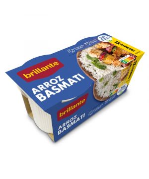 Arroz Brillante Basmati Vasitos Xl Pack 2 X 200 Grs.
