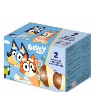 Huevo Sorpresa Bluey Pack 2 Unds X 20 Grs