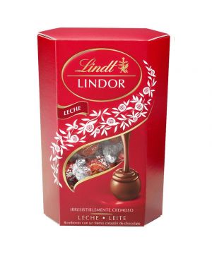 Bombon Lindt Lindor Cornet Leche 200 Grs