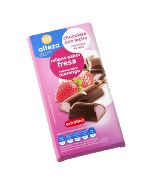 Chocolate Alteza Relleno Fresa 100 Grs