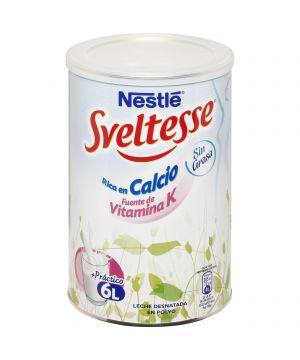 Leche Sveltesse Polvo 600 Grs