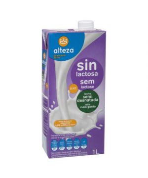 Leche Alteza Semidesnatada Sin Lactosa Brik Litro