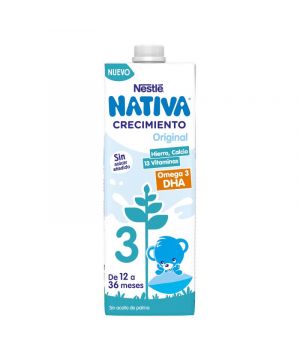 Nestle Nativa Crecimiento 3 Original Brik Litro