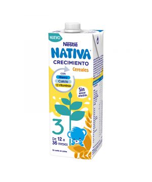 Nestle Nativa Crecimiento 3 Con Cereales 1 Litro