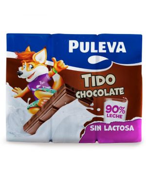Batido Puleva Chocolate Sin Lactosa Pack 6 Unds X 200 Ml
