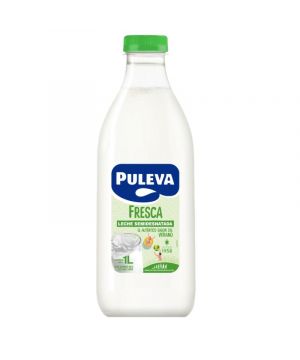 Leche Puleva Semidesnatada Pasteurizada Botella Litro