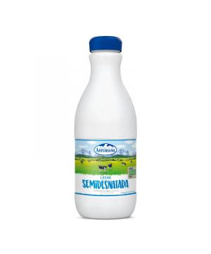 Leche Asturiana Semidesnatada Uht Bot 1,5 Litros